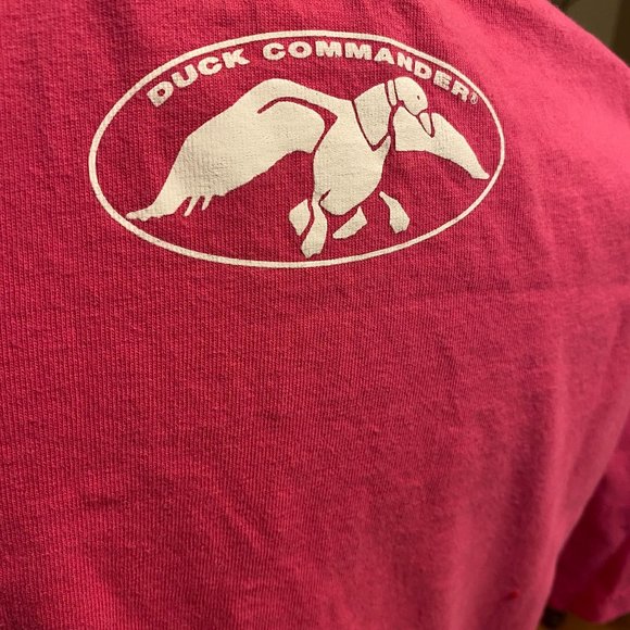 Duck Commander Tee Large Signed Biblical Quote From Psalms 40:4 - Picture 5 of 6